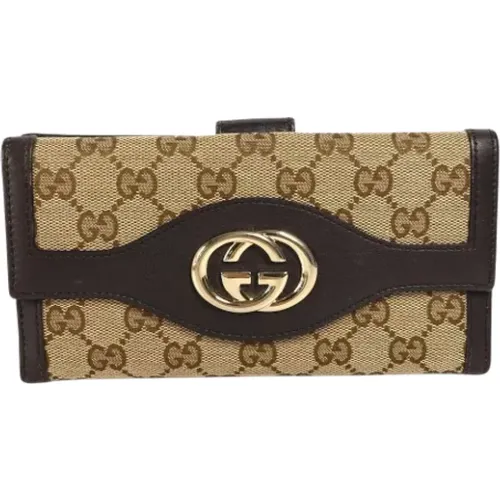 Pre-owned > Pre-owned Accessories > Pre-owned Wallets - - Gucci Vintage - Modalova