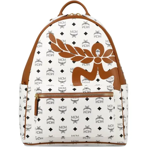MCM - Bags > Backpacks - White - MCM - Modalova