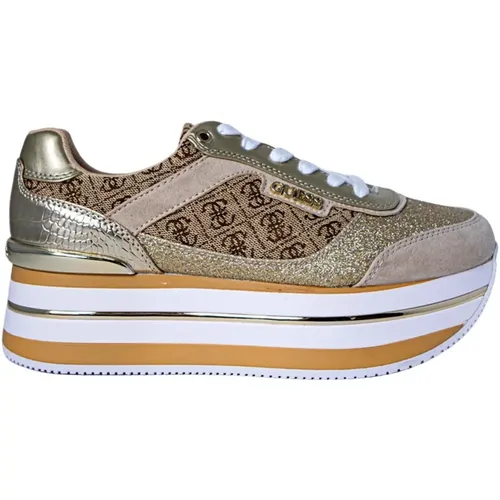 Guess - Shoes > Sneakers - Beige - Guess - Modalova