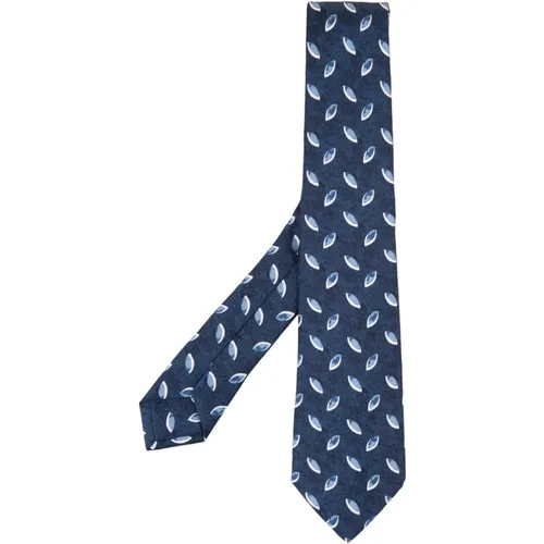 Kiton - Accessories > Ties - Blue - Kiton - Modalova