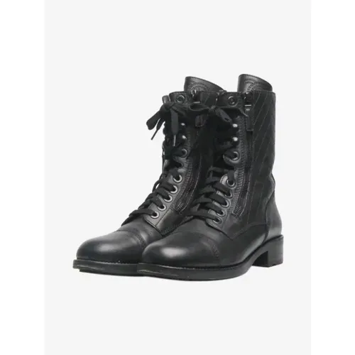 Pre-owned > Pre-owned Shoes > Pre-owned Boots - - Chanel Vintage - Modalova