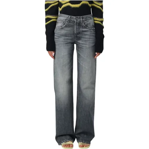 Jeans > Wide Jeans - - Dondup - Modalova