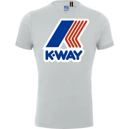 K-Way - Tops > T-Shirts - Gray - K-way - Modalova