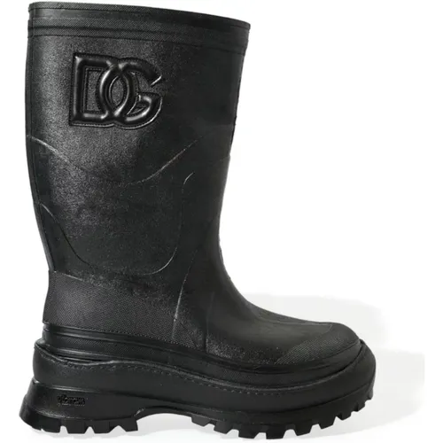 Shoes > Boots > Rain Boots - - Dolce & Gabbana - Modalova