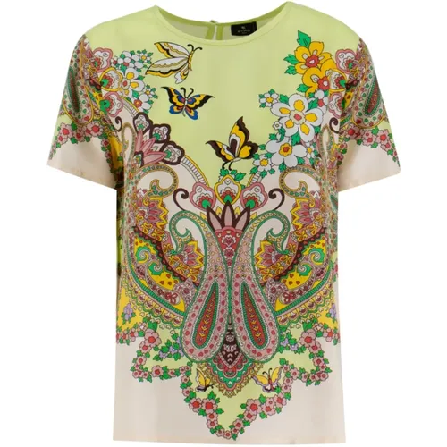 Tops > T-Shirts - - ETRO - Modalova