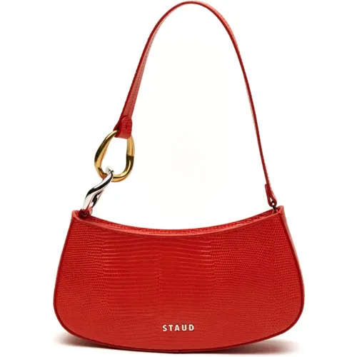 Staud - Bags > Handbags - Red - Staud - Modalova