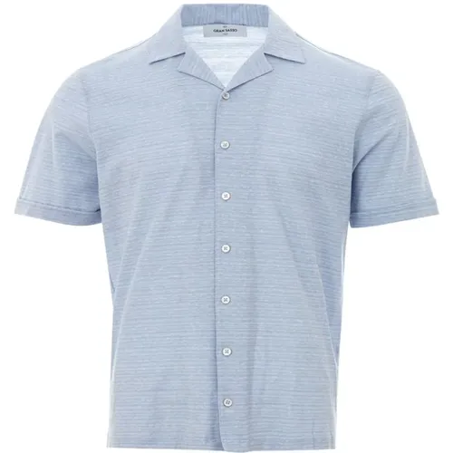 Shirts > Short Sleeve Shirts - - Gran Sasso - Modalova