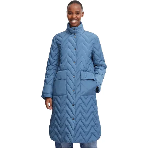 B.young - Coats > Parkas - Blue - b.Young - Modalova