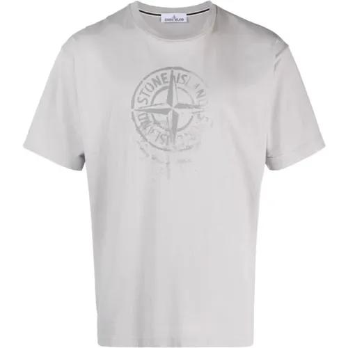 Tops > T-Shirts - - Stone Island - Modalova