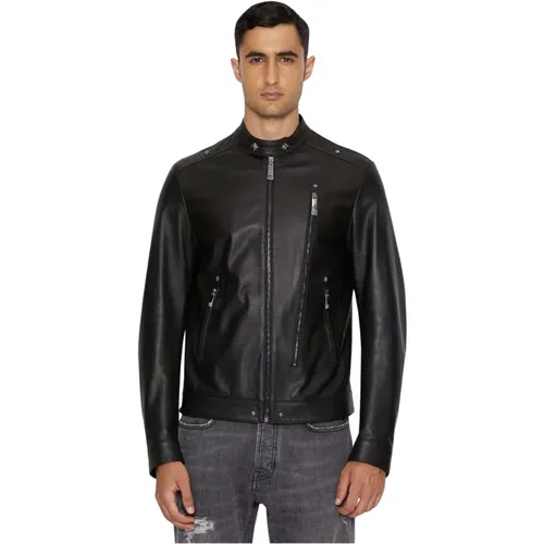 Jackets > Leather Jackets - - John Richmond - Modalova