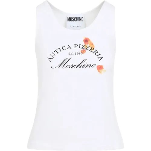 Tops > Sleeveless Tops - - Moschino - Modalova