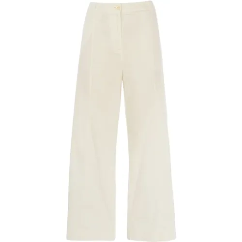 Trousers > Wide Trousers - - PATRIZIA PEPE - Modalova