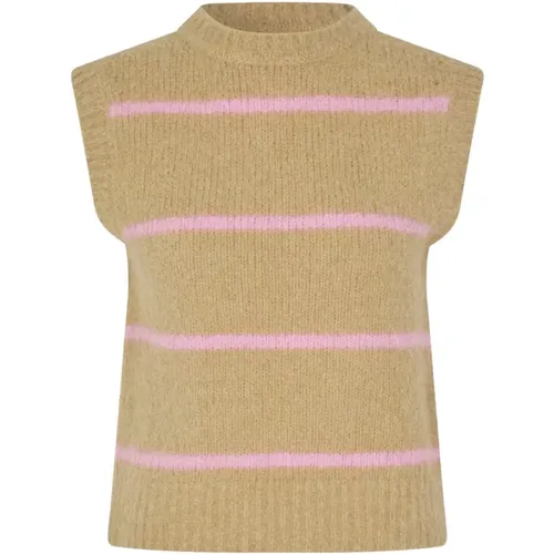 Knitwear > Sleeveless Knitwear - - Samsøe Samsøe - Modalova