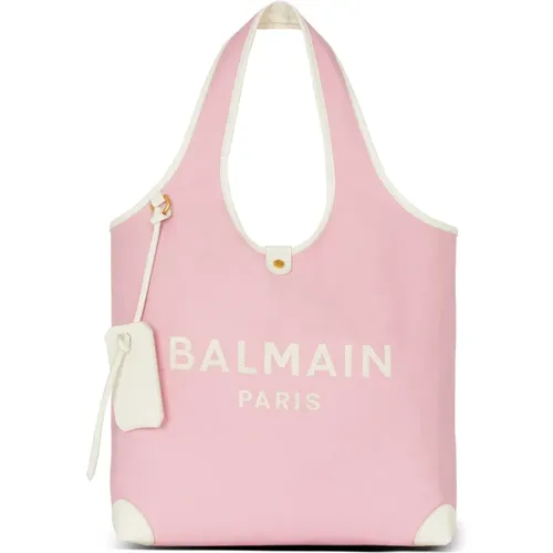 Balmain - Bags > Tote Bags - Pink - Balmain - Modalova