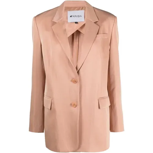 Krizia - Jackets > Blazers - Pink - Krizia - Modalova