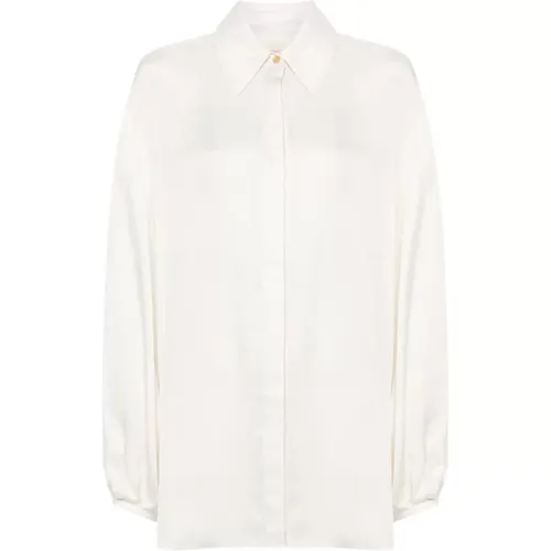 Blouses & Shirts > Shirts - - Khaite - Modalova