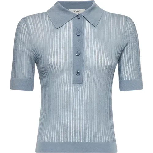 Tops > Polo Shirts - - Chloé - Modalova