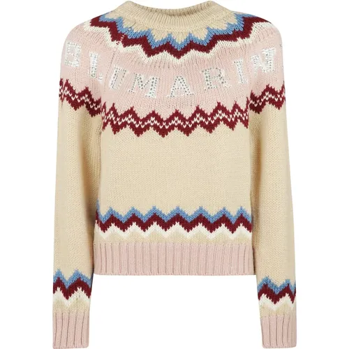 Knitwear > Round-neck Knitwear - - Blumarine - Modalova