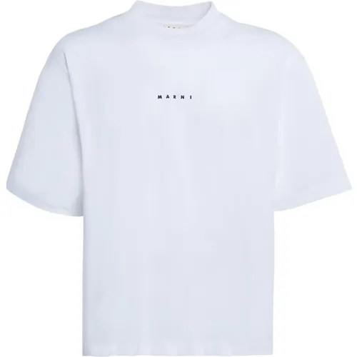 Marni - Tops > T-Shirts - White - Marni - Modalova