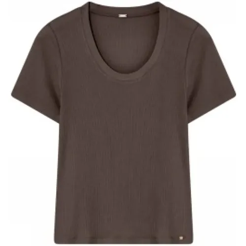 Gustav - Tops > T-Shirts - Brown - Gustav - Modalova