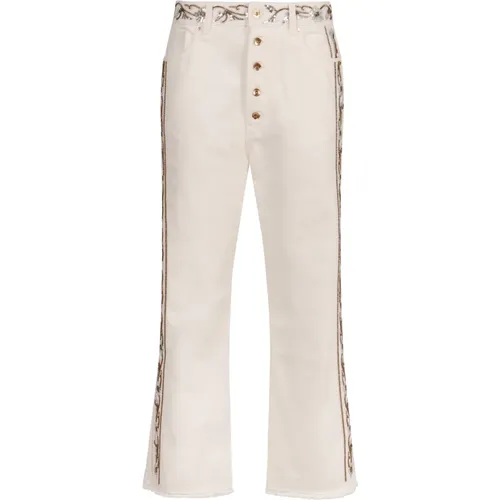 Jeans > Cropped Jeans - - Paco Rabanne - Modalova