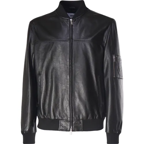 Jackets > Leather Jackets - - Mauro Grifoni - Modalova