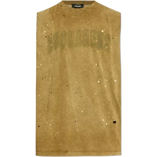 Tops > Sleeveless Tops - - Dsquared2 - Modalova