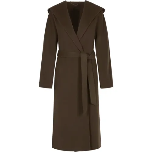 Coats > Belted Coats - - PESERICO - Modalova