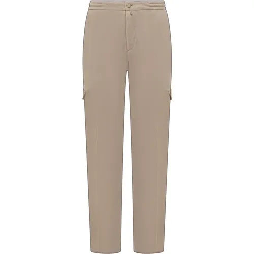 Kiton - Trousers > Chinos - Beige - Kiton - Modalova