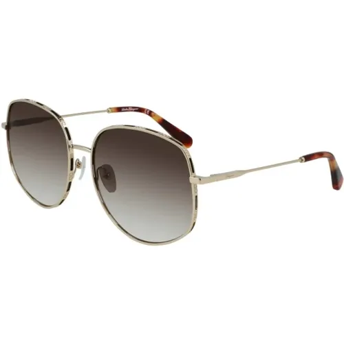 Accessories > Sunglasses - - Salvatore Ferragamo - Modalova