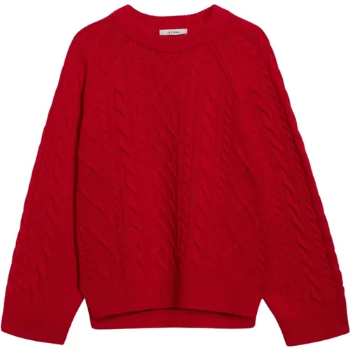 Knitwear > Round-neck Knitwear - - IVY OAK - Modalova