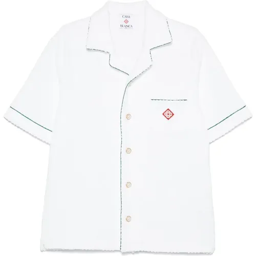 Shirts > Short Sleeve Shirts - - Casablanca - Modalova