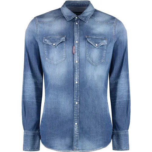 Shirts > Denim Shirts - - Dsquared2 - Modalova