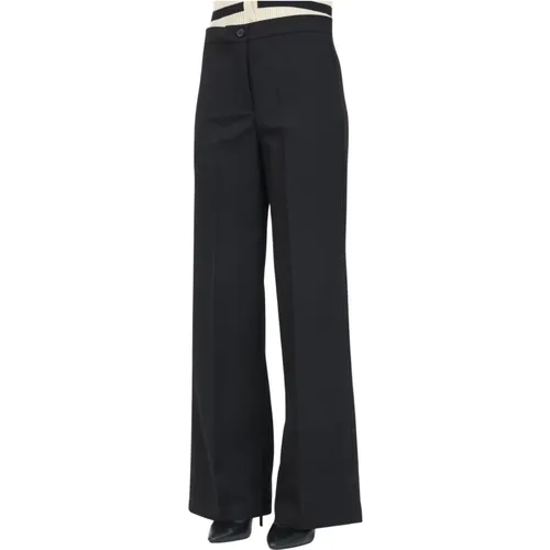 Trousers > Wide Trousers - - ViCOLO - Modalova