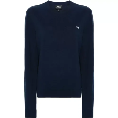 Knitwear > Round-neck Knitwear - - A.p.c. - Modalova