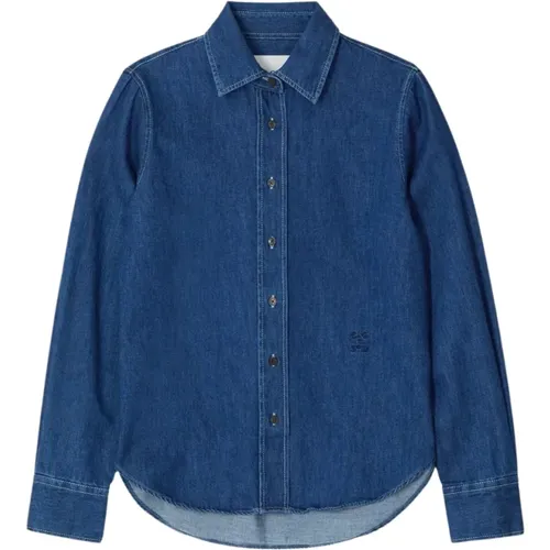 Shirts > Denim Shirts - - closed - Modalova