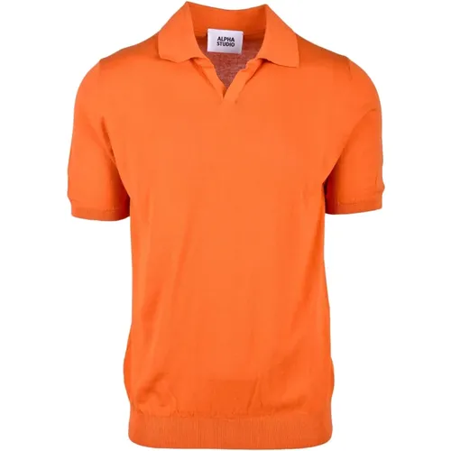 Tops > Polo Shirts - - Alpha Studio - Modalova