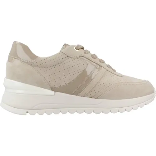 Geox - Shoes > Sneakers - Beige - Geox - Modalova