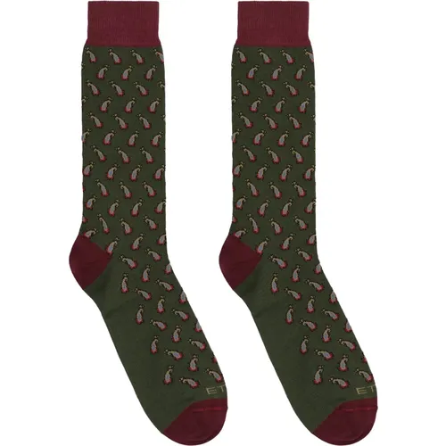 Etro - Underwear > Socks - Green - ETRO - Modalova