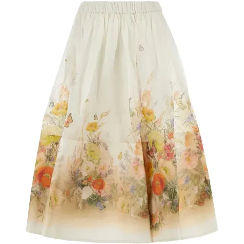 Skirts > Midi Skirts - - Zimmermann - Modalova