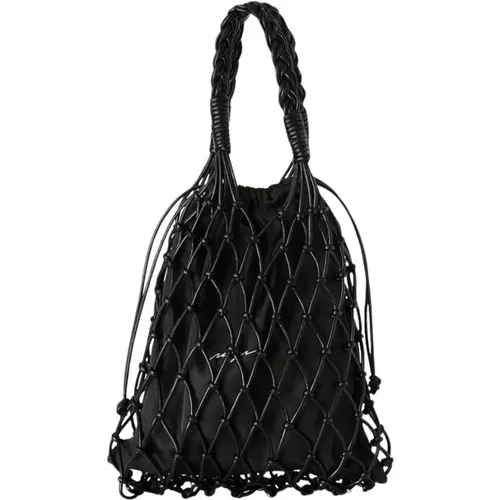 Msgm - Bags > Handbags - Black - Msgm - Modalova