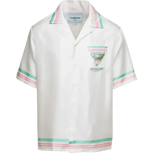 Shirts > Short Sleeve Shirts - - Casablanca - Modalova