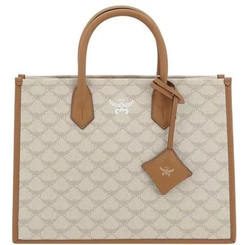 MCM - Bags > Tote Bags - Beige - MCM - Modalova