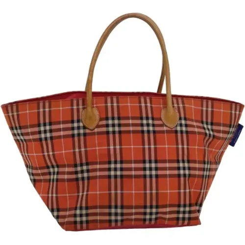 Pre-owned > Pre-owned Bags > Pre-owned Tote Bags - - Burberry Vintage - Modalova