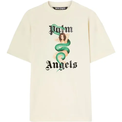 Tops > T-Shirts - - Palm Angels - Modalova