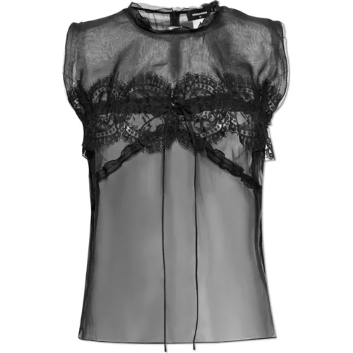 Tops > Sleeveless Tops - - Dsquared2 - Modalova