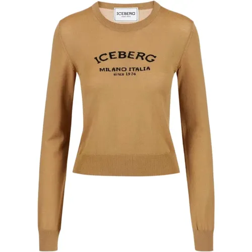 Knitwear > Round-neck Knitwear - - Iceberg - Modalova