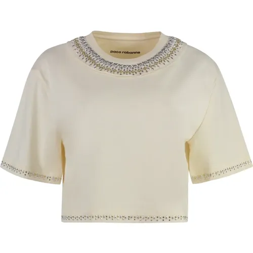 Tops > T-Shirts - - Paco Rabanne - Modalova