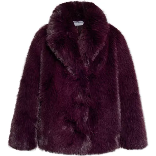 Jackets > Faux Fur & Shearling Jackets - - Stand Studio - Modalova