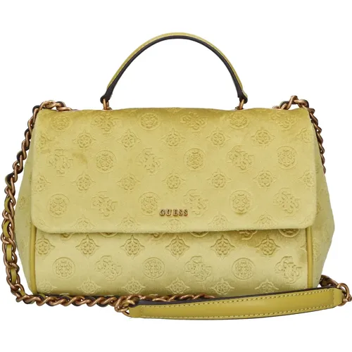 Guess - Bags > Handbags - Yellow - Guess - Modalova